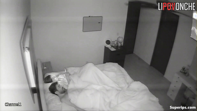 Boyfriend fucked her after masturbation under the blanket