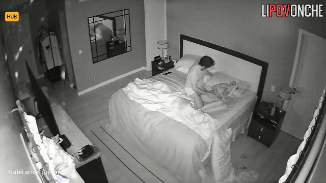 Naked babe got very excited from his tongue, night tape