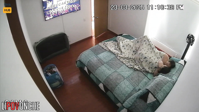 They decided to spend the whole weekend in bed, home video