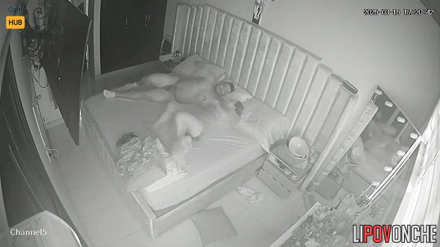 Big guy teasing his big juicy woman, hidden tapes