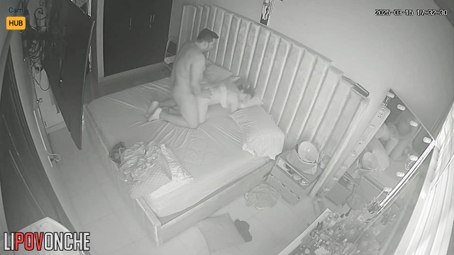 Big guy teasing his big juicy woman, hidden tapes