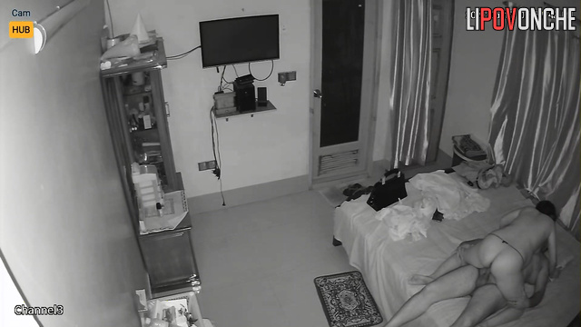 Husband and wife adore spending time together in bed