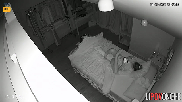 Young girl watching porn and masturbating right now