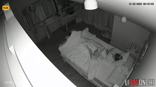 Young girl watching porn and masturbating right now