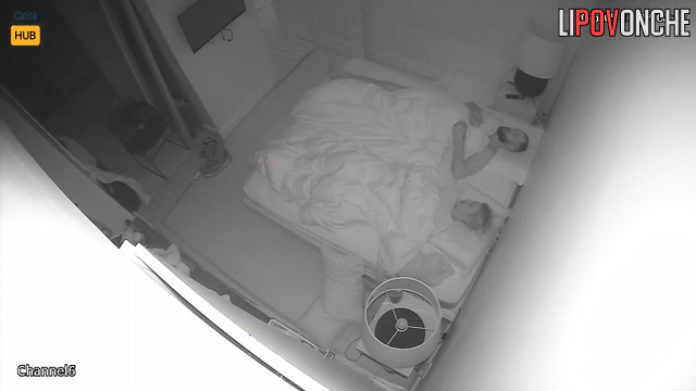 Boyfriend teasing his girl in warm bed, watch it now