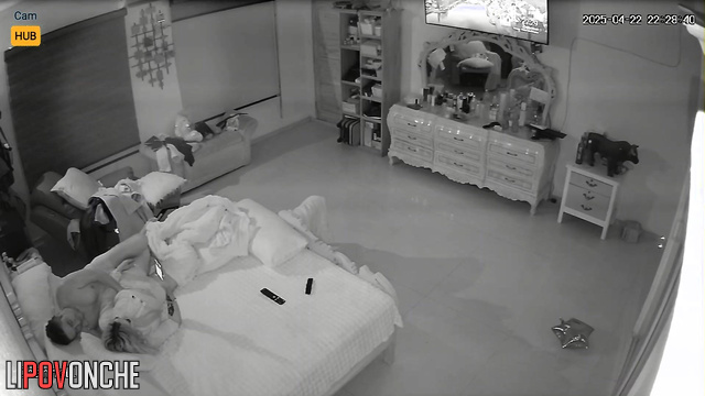 Couple changed three positions during sex, home video