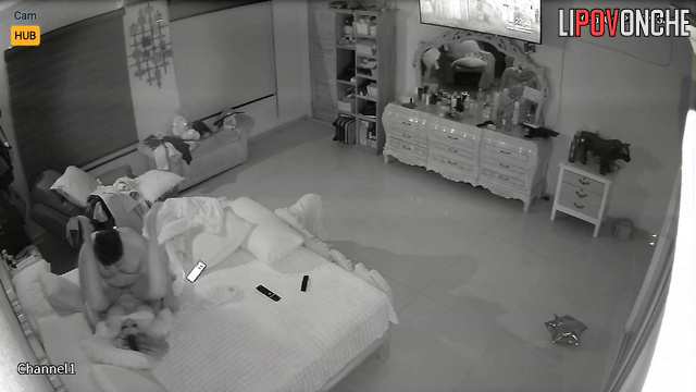 Couple changed three positions during sex, home video