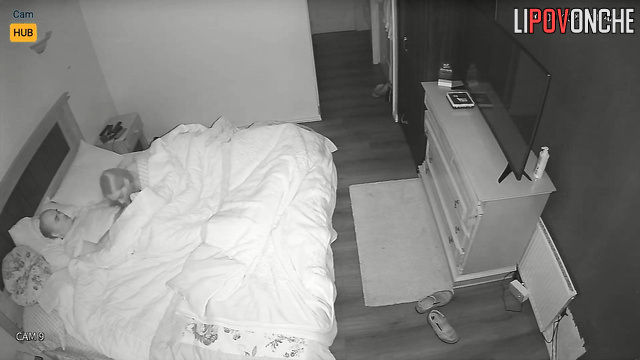 Old fart tries to please his young lover every night