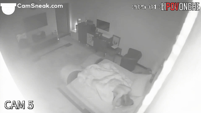 A guy hid a camera in his bedroom to film him fucking his new girlfriend