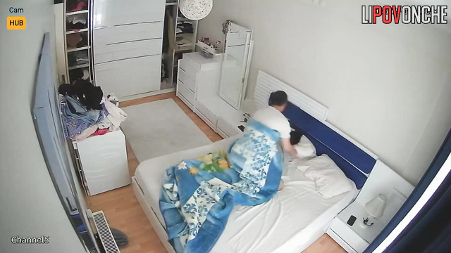 He quickly did his job and went back to bed, watch it