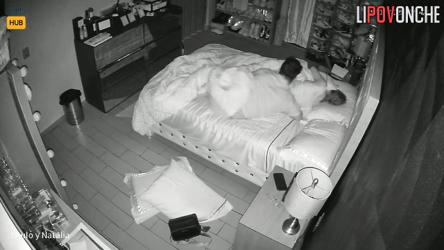 Bearded husband is crazy about his sleeping wife's gorgeous and tender butt