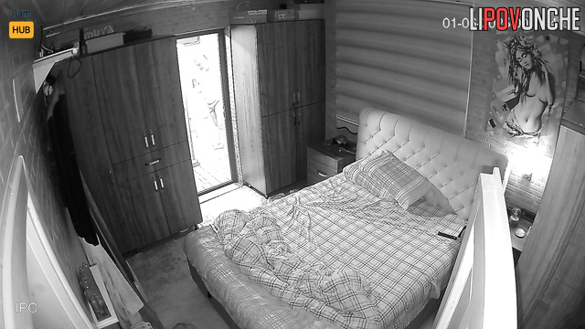 Husband and wife still haven't realized that they are being watched
