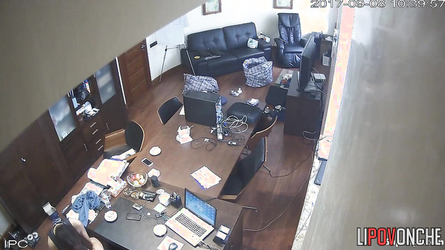 Unhappy boss fucks his skinny secretary in doggystyle position