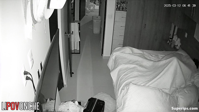 Couple didn't notice how someone installed a cam in their room, oops