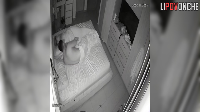 The aroused husband couldn't resist and fucked his very sleepy lush wife