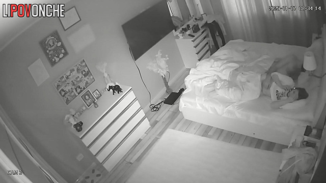 Slender brunette browsing on her phone while being actively fucked