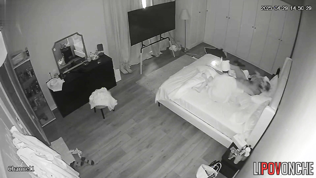 Hairy husband fucking his wife so sweet this night