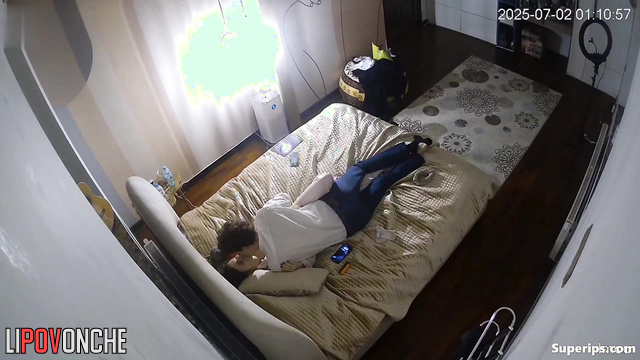 Intense orgasm of a young girl during cunnilingus performed by her boyfriend
