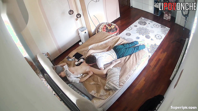 Young boyfriend brought his girlfriend to orgasm by licking her hot pussy