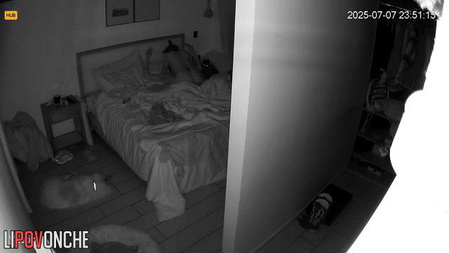 The husband managed to secretly film himself having sex with his wife