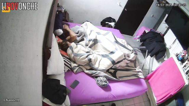Chubby blonde loves watching comedies while getting fucked with her big ass