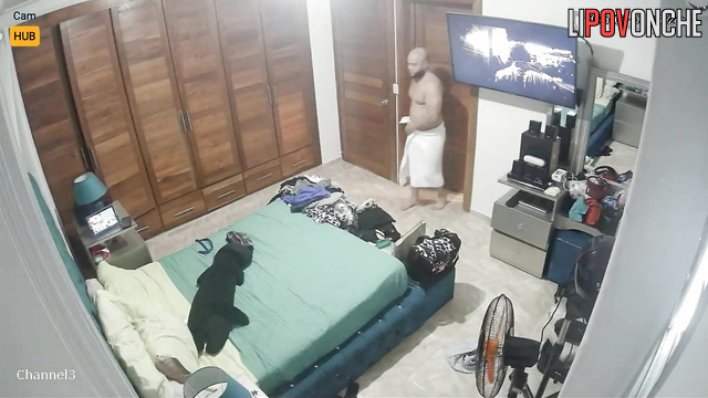 Spouses getting pleasure from knowing that they are being watched in room