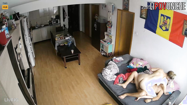 Blonde hasn't seen her boyfriend for a long time and now she wants to fuck