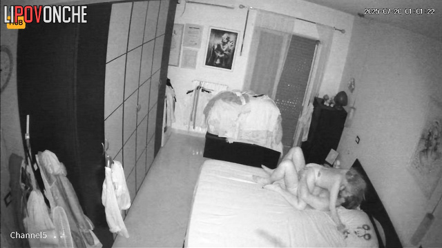 Night is time for sex for them / hot hidden camera