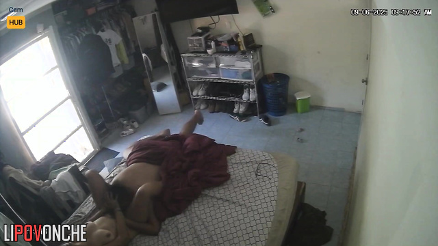 He squeezed her hips tightly and fucked sweet, look
