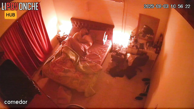 Couple fucking in the romantic atmosphere / hidden cam