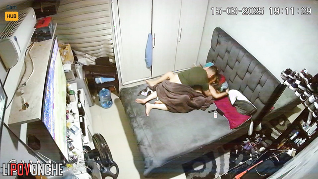 Lovers kissing sweetly during wild massionary fuck