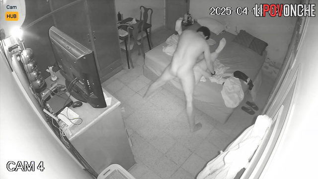Boyfriend fucked her hot after blowjob / secret cam
