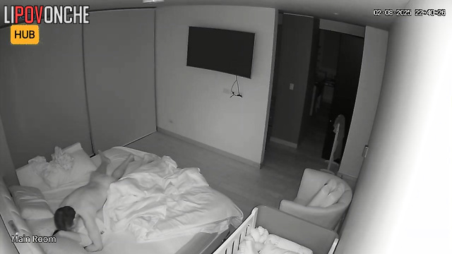 Chubby wife enjoying the gentle touches of his tongue