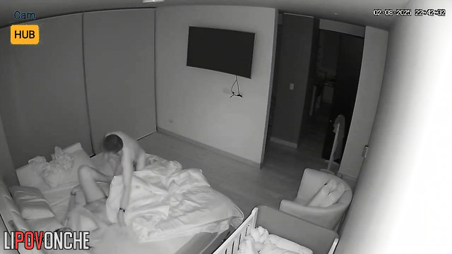Chubby wife enjoying the gentle touches of his tongue