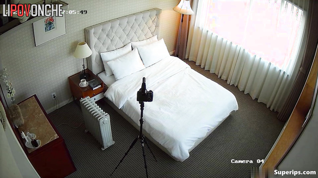 Luxurious photo shoot of a young Korean girl with a seductive body