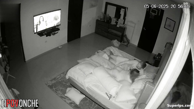 Caressing my wife's tender buttocks led to playing with her hot pussy