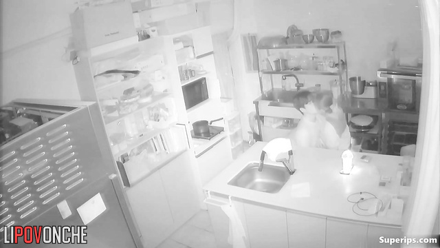 A young Korean girl was fucked by her new boyfriend right in the kitchen