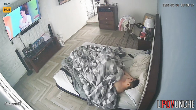 It was his best morning blowjob - hidden camera, look