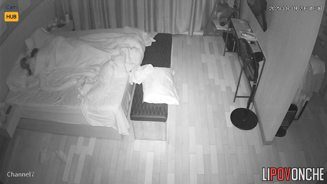 Naked people fucking, not knowing each move is captured / hidden cam