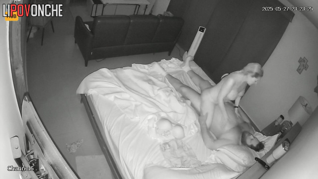 Mexican couple enjoying each other hot after work