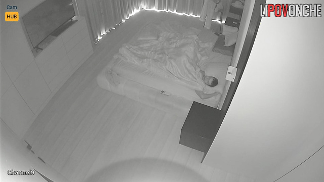 This ukrainian couple fucking, unaware of the hidden camera