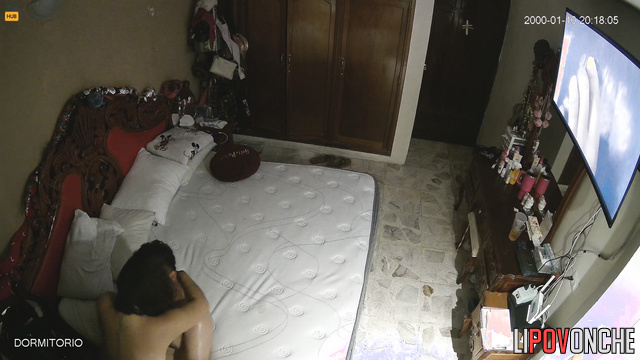 They don’t know their naked love is secretly caught on video