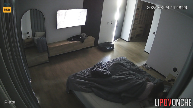Young couple was blind to the fact their sex was monitored by others