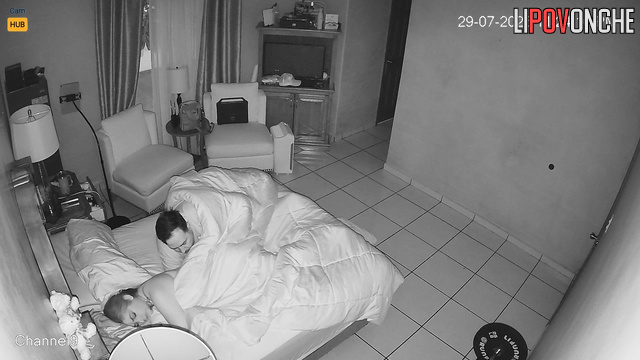 Mexican spouses had no idea that someone installed a camera in their room