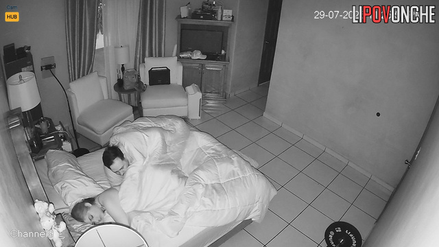 Mexican spouses had no idea that someone installed a camera in their room