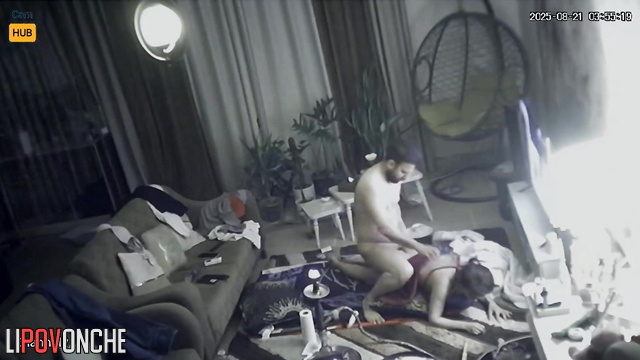 Bearded husband enjoys fucking his seductive Iranian wife in the ass