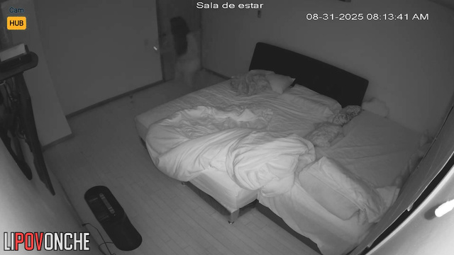 Sexy brunette films herself on her phone as she pushes her fingers into her tender cunt