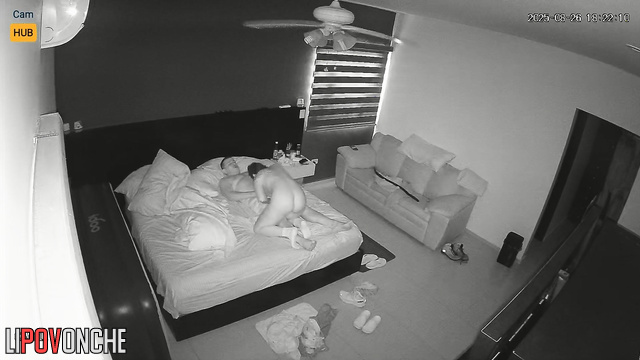 Short-haired Mexican cutie loves giving her husband blowjobs