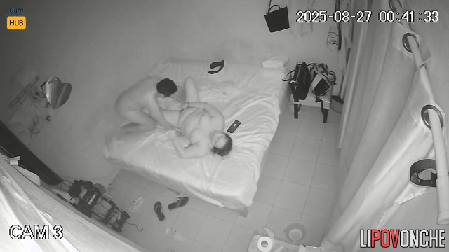 A temperamental husband actively licks his fat wife's wet cunt