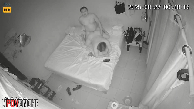 A temperamental husband actively licks his fat wife's wet cunt